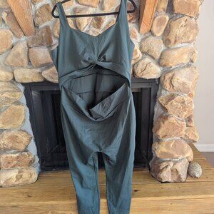 Girlfriend Collective Moss Twist Unitard 5x
